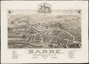 Barre Washington County Vt Norman B Leventhal Map Education Center