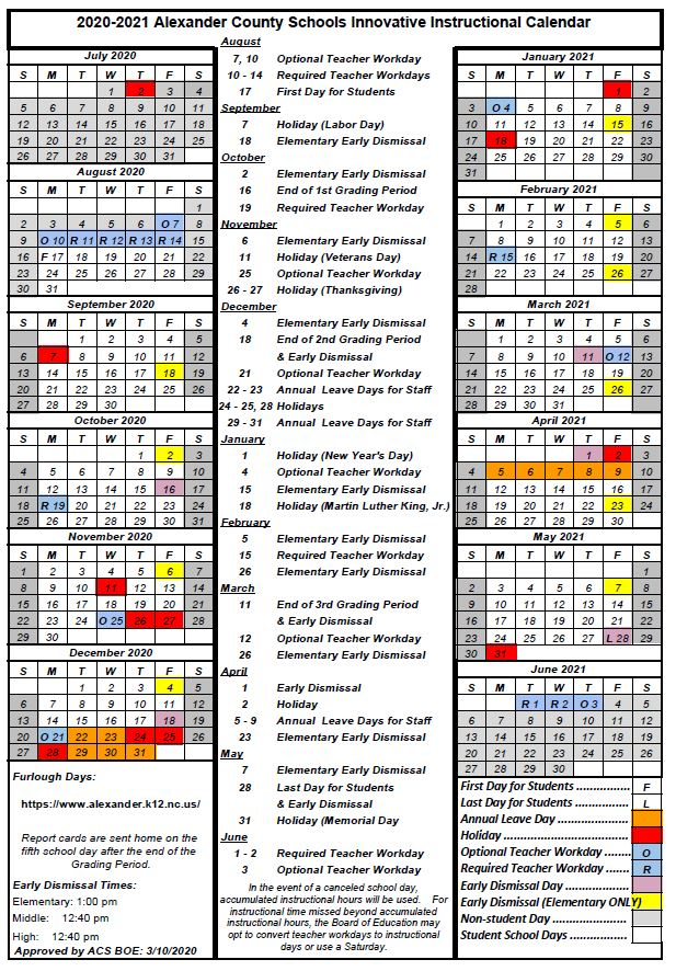 Catawba County Schools Calendar 2022 2022 Schoolcalendars