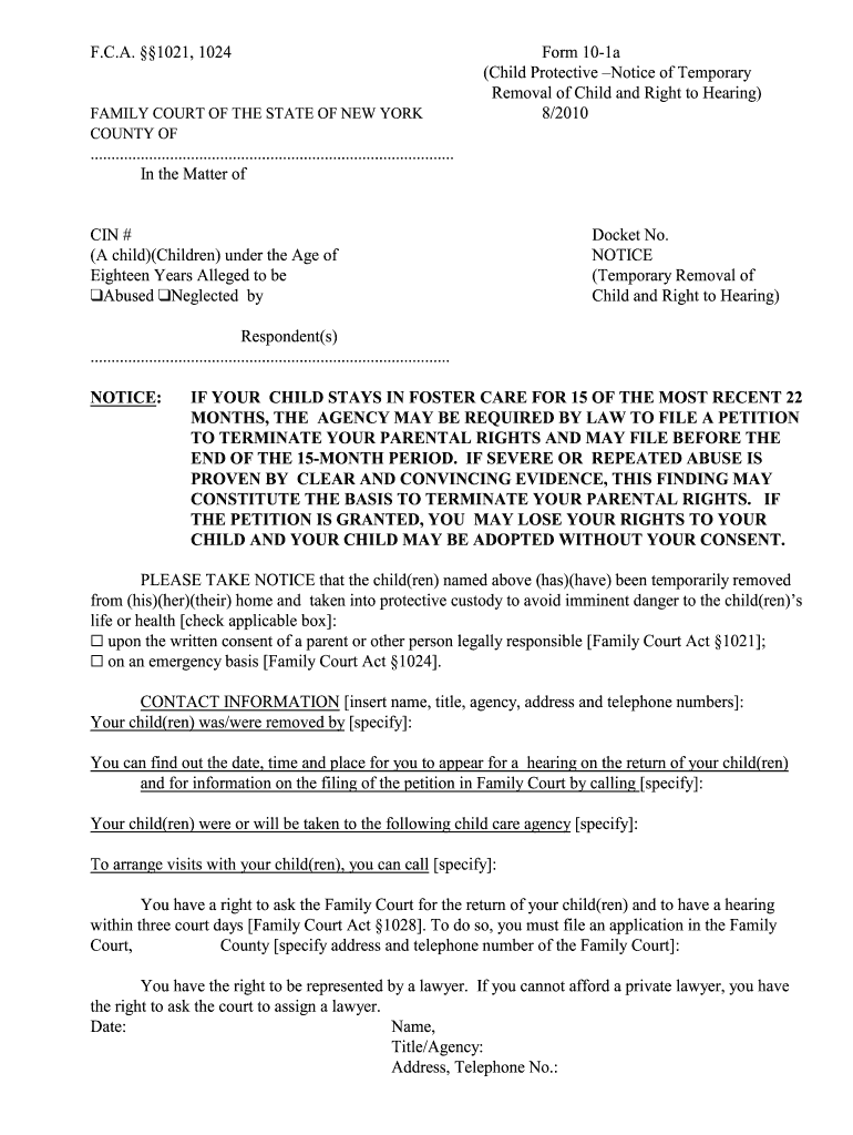 Criminal Law New York State Unified Court Form Fill Out And Sign