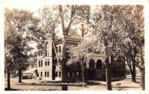D12 Gaylord Michigan Mi Real Photo RPPC Postcard C30s Otsego COunty