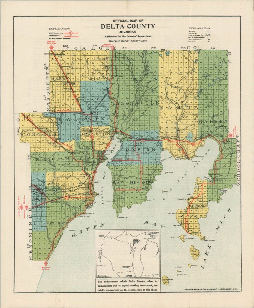 Delta County Mi Gis Maps