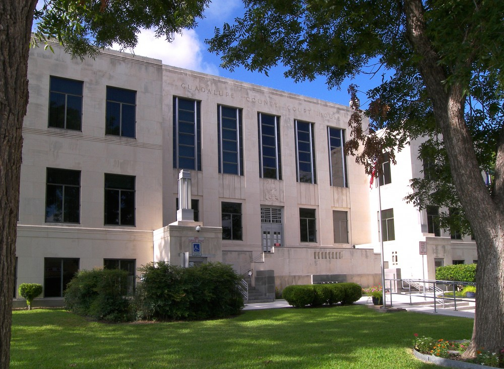 Guadalupe County Courthouse Seguin TX Living New Deal