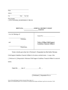 Judicial District Court Montana Courts Form Fill Out And Sign