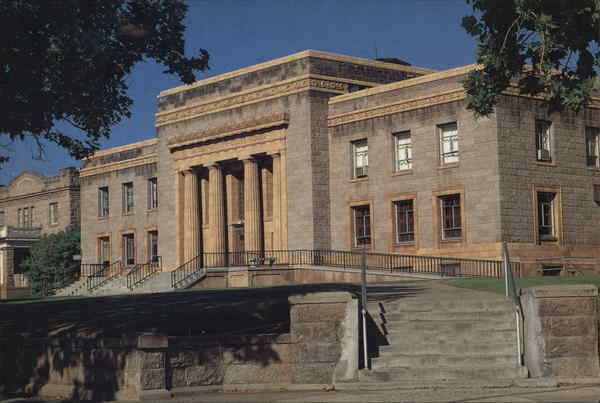 Lassen County Court House Susanville CA Postcard