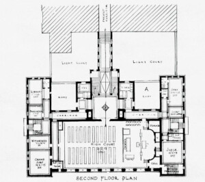Proposed Essex County Courthouse Addition 1931 International Metropolis