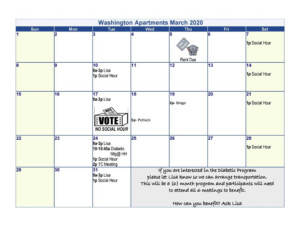 Washington County Court Calendar